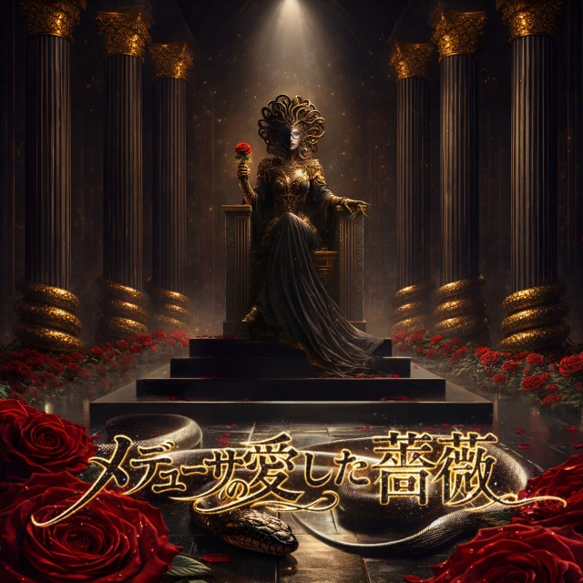 「メデューサの愛した薔薇」シングルジャケット