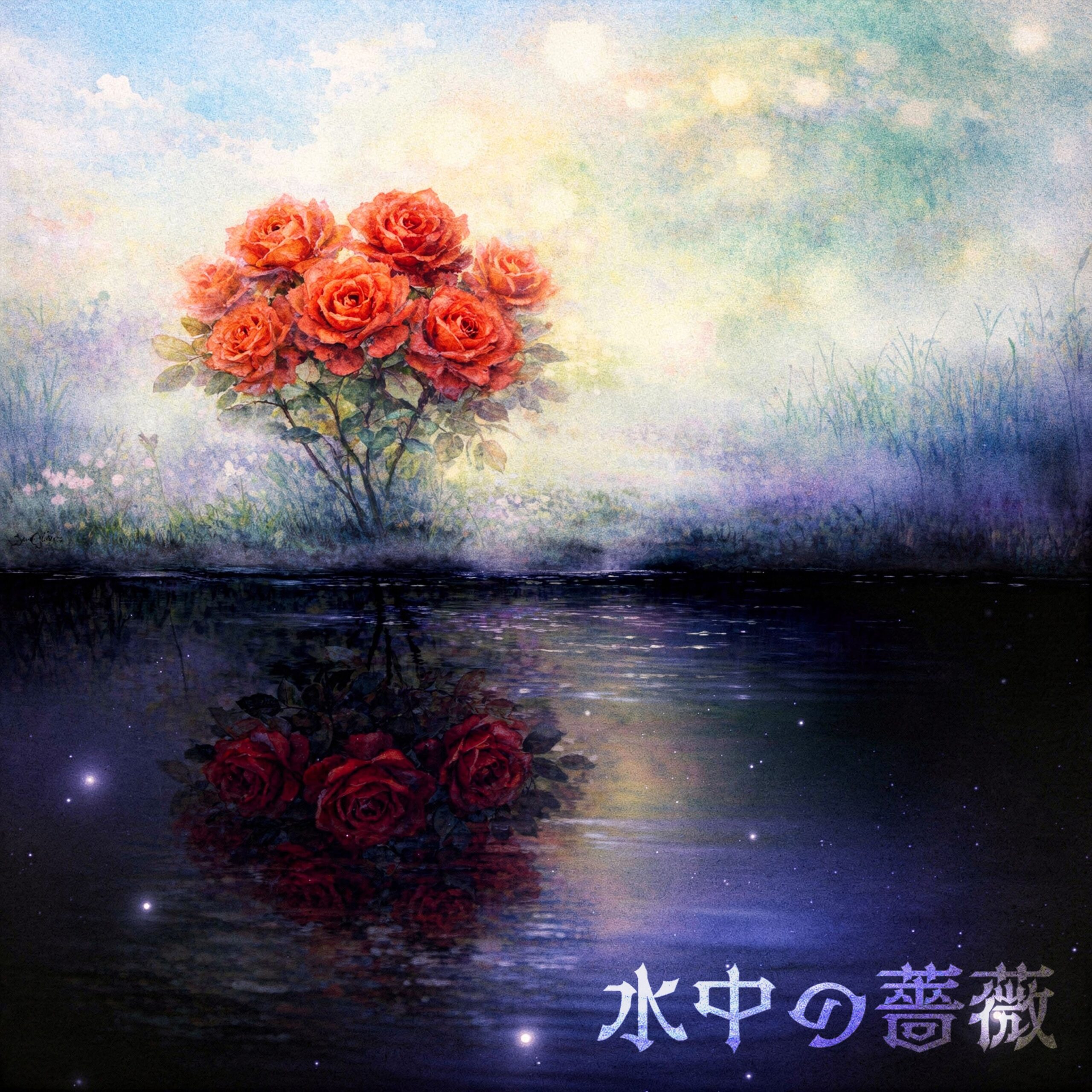 「水中の薔薇」シングルジャケット